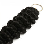 16" Deep Wave Feather Crochet