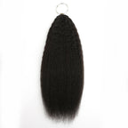 16" Kinky Straight Feather Crochet