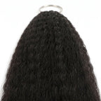 16" Kinky Straight Feather Crochet