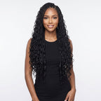 Beach Wave Bulk Human Hair Extensions