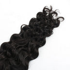 Beach Wave Bulk Human Hair Extensions