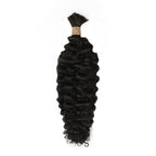 Burmese Curly Bulk Human Hair Extensions