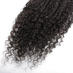 Deep Wave Boho Braids with Human Hair Blend