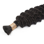 Deep Wave Bulk Human Hair Extensions